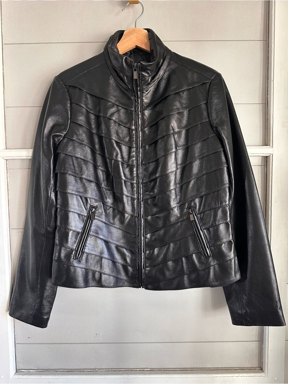 Women’s Nieman Marcus Leather Jacket